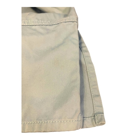 EILEEN Fisher Woman Dusty Blue Cotton Split Ankle Pants Wide Leg High Rise Sz 1X - Picture 6 of 8